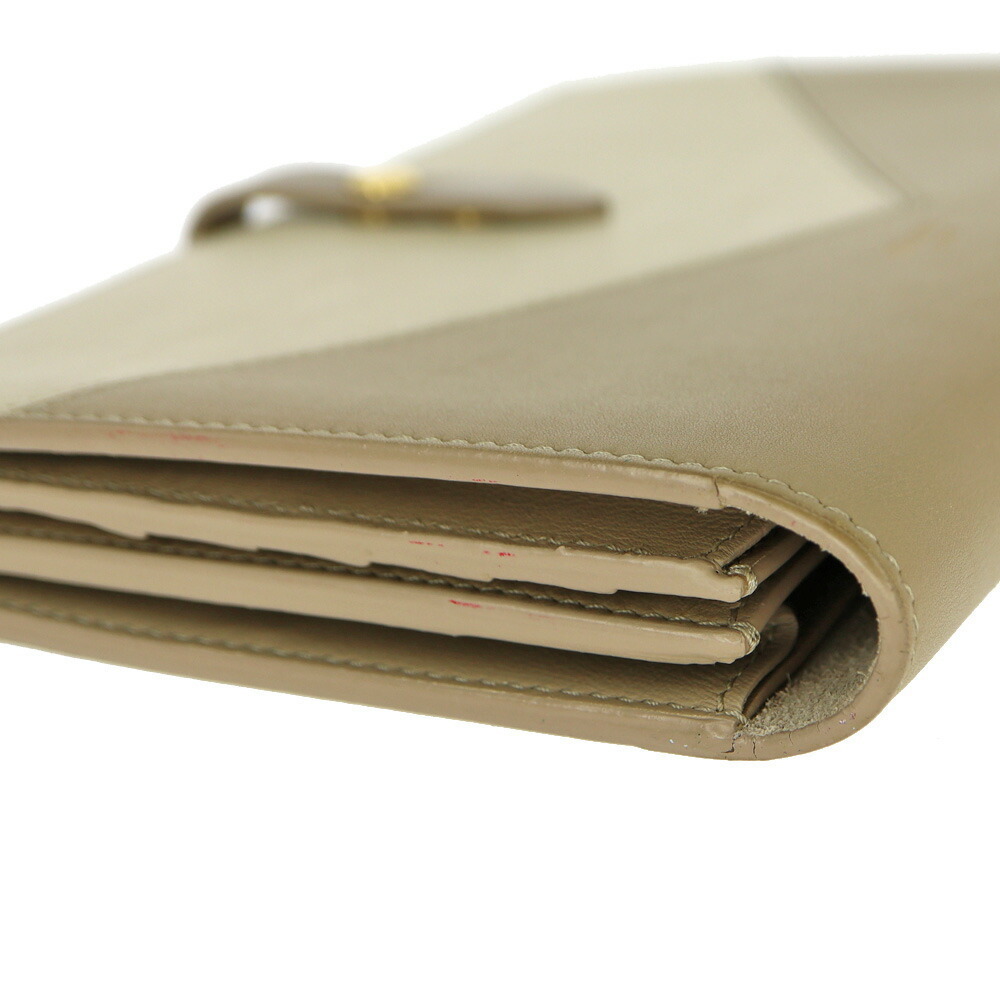Celine Multi Function Bi Fold Wallet Beige - image 5